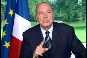 Traduzco el discurso que el Presidente Jacques Chirac ley&oacute; ayer...